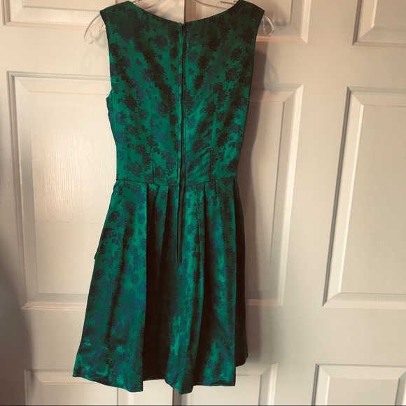 Vintage Floral Holiday Handmade Cocktail Dress - Picture 6 of 8